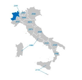 Sagoma territoriale del Distretto IFSR 2031