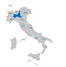 Sagoma territoriale del Distretto IFSR 2042