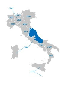 Sagoma territoriale del Distretto IFSR 2090